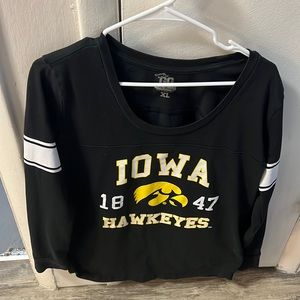 Ladies IOWA HAWKEYES long sleeve tee,XL